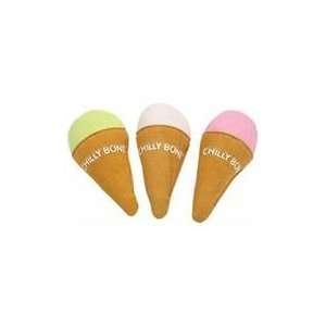   Chilly Cone Canvas Ice Cream Cone 5in Dog Teething Toy