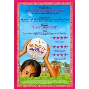  Bend It Like Beckham Movies Double sided Poster Print 