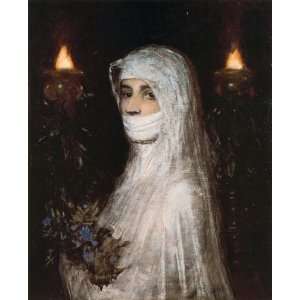   paintings   Arnold Bocklin   24 x 30 inches   Vestale