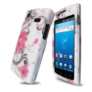  Premium   Samsung Captivate i897 Protex Pink Lotus Rubber 