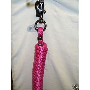   WEAVER BRIGHT PINK POLY LEAD BRASS BOLT SNAP TACK