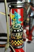 Vintage Raleigh Racing R 3500 SL BMX Bicycle Red 20 Old Skool Racer 