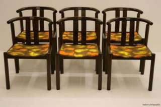 Retro/Vintage 1960/70s DANISH Rosewood Table & 6 Chairs  