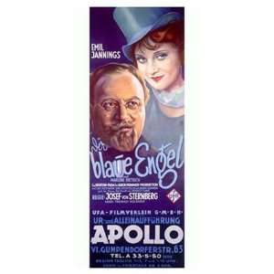  Marlene Dietrich in Blue Angel Giclee Poster Print, 18x36 