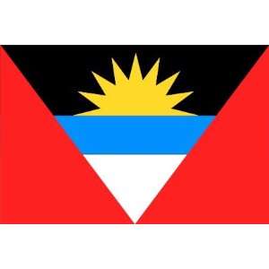  Antigua & Barbuda Flag 3ft x 5ft Nylon Patio, Lawn 