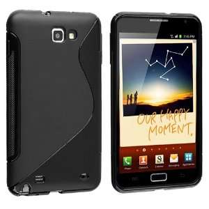  TPU Rubber Skin Case for Samsung Galaxy Note N7000, Frost 