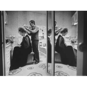  Lady Antonia Fraser, Getting Her Hair Done Stretched 