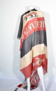 ALEXANDER McQUEEN ALEXANDER THE GREAT PASHMINA SOLD OUT  