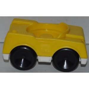 Little People Yellow Car (1990) (Fat Body Style)   Replacement Figure 