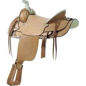  Santa Fe Ranch Roper Saddle by Saddlesmith of Texas 