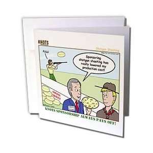   Off   Shotgun Shooting   Greeting Cards 12 Greeting Cards with