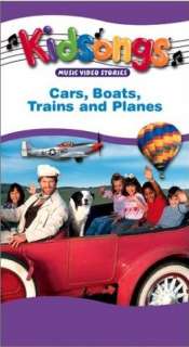   CARS BOATS TRAINS & PLANES New VHS Videotape 014381438932  