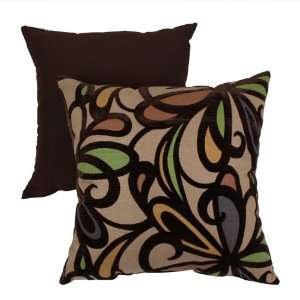  18.5 Eco Friendly Virgin Recycled Decorative Floral Swirl 