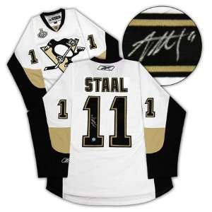 Jordan Staal Pittsburgh Penguins Autographed/Hand Signed 2009 Cup 