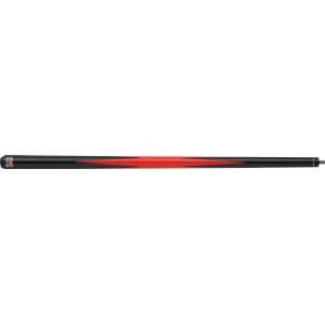  APA01 Pool Cue by Action   Black and Red Sports 