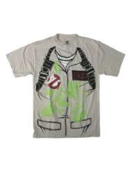 Mad Engine Venkman Costume Glow in the Dark Khaki T Shirt Tee