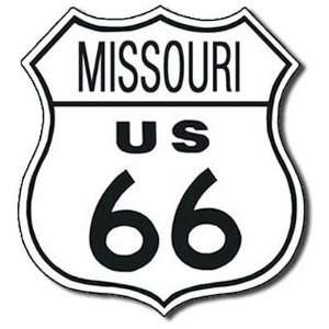  TIN SIGN Route 66 Missouri