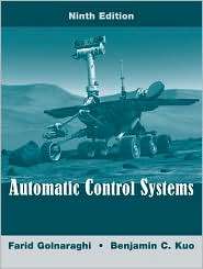 Automatic Control Systems, (0470048964), Farid Golnaraghi, Textbooks 