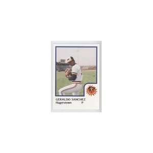   1986 Hagerstown Suns ProCards #17   Geraldo Sanchez