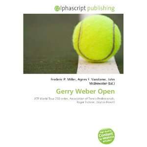  Gerry Weber Open (9786132737823) Books