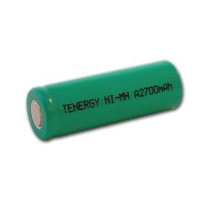   Size 1.2V 2700 mAh battery (Optional Tabs)