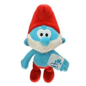 Papa Smurf Plush Stuffed Doll Toy (8.5 Inches Tall)