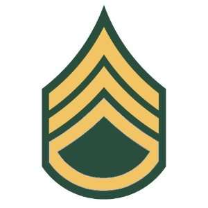  U.S. Army staff sergeant rank insignia sticker vinyl decal 