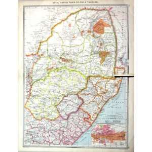  Orange River Colony Transvaal Africa Johannesburg