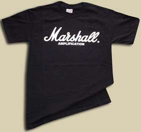 Marshall Amps Logo T Shirt FREE BACK PRINT   All Sizes  