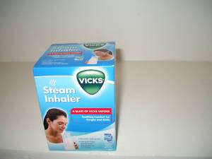 vicks steam,nasal,sinus,decongestant inhaler,congestion  