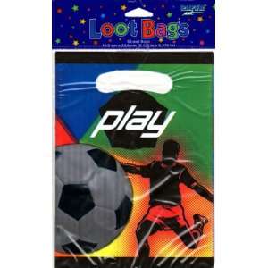  Paper Art Play Soccer 8 Count Loot Bags Case Pack 72