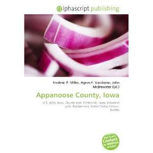  Appanoose County, Iowa (9786132729545) Books