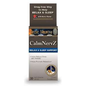 Vedic Mantra Calm Nervz Supplements, 30 Count