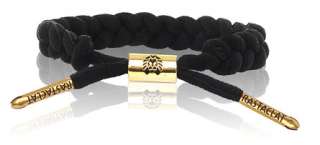 Rastaclat Skate Shoelace Bracelet   Onyx 2   Black  