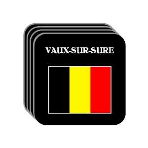  Belgium   VAUX SUR SURE Set of 4 Mini Mousepad Coasters 