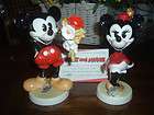 GOEBEL DISNEY Mickey & Minnie Collectors Club Set, NEW, Mint, w/Orig 