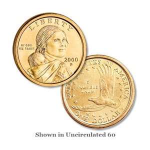  2000 P Sacagawea Dollar Coin 