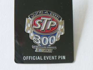   2011 Chicagoland STP 300 Nationwide NASCAR Pin   Justin Allgaier Wins