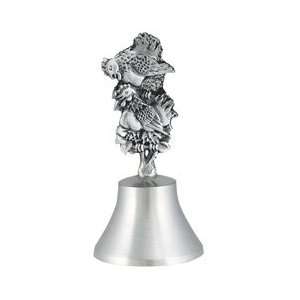  Woodbury Pewter Bell   3 French Hens   4.6 in.