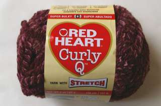 Red Heart Curly Q Yarn 3 Skeins SELECTED COLORS  