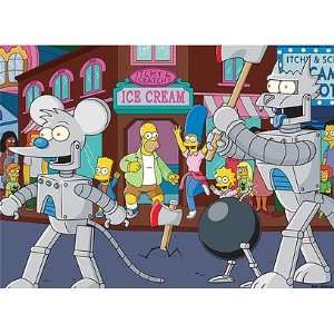 The Simpsons Limited Edition Giclee Print (Paper) I&S Parade