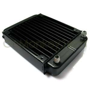 Black Aluminum Heat Exchanger Radiator CPU CO2 Laser  