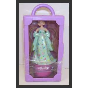  Barbie Doll 2000 Spring Aqua Dress Stamper in Plastic 