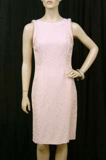 NEW VERSACE COUTURE PINK PEACH FLORAL DRESS 40  