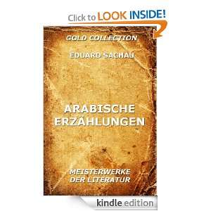 Arabische Erzählungen (Kommentierte Gold Collection) (German Edition 