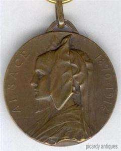 Patriotic Medal for Alsace 1870 1914, Prudhomme, s1199  