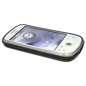  Clear Gray Soft Rubberized Plastic Jelly Skin Case Cover 