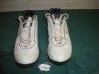 Mens Nike Air Size 10 White Tennis Shoe Style Golf Shoes GA466  