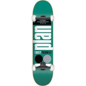  Plan B Pudwill Public Complete Skateboard   7.5 w/Thunders 