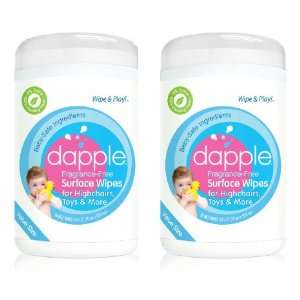  Value size Fragrance Free Toy and Surface Wipes (Pack of 2 